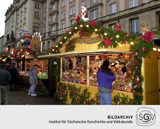 Ansicht des Striezelmarktes