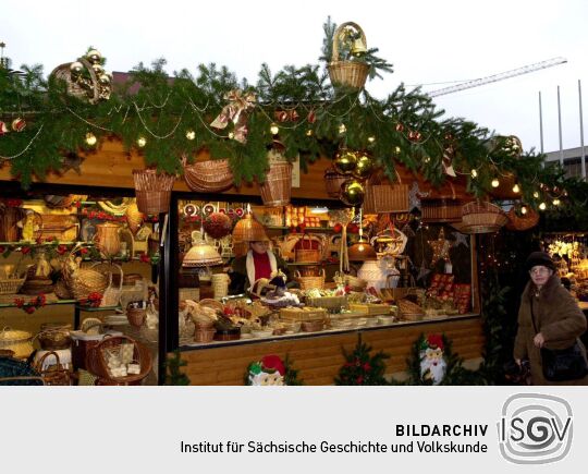 Ansicht des Striezelmarktes