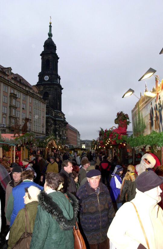 Ansicht des Striezelmarktes