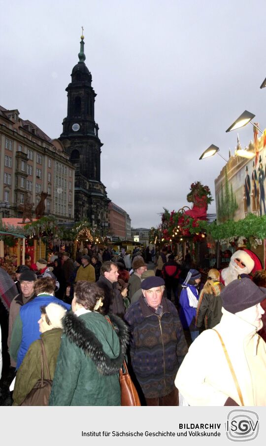 Ansicht des Striezelmarktes