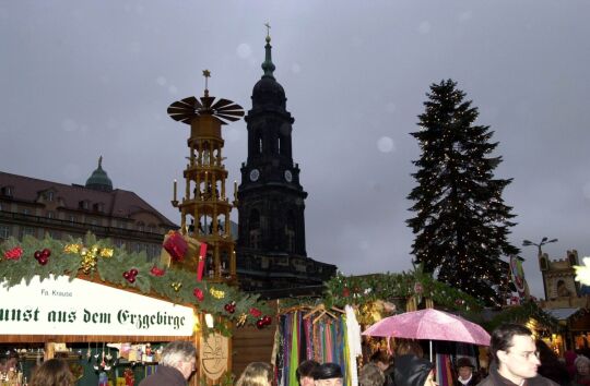 Ansicht des Striezelmarktes