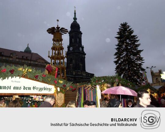 Ansicht des Striezelmarktes
