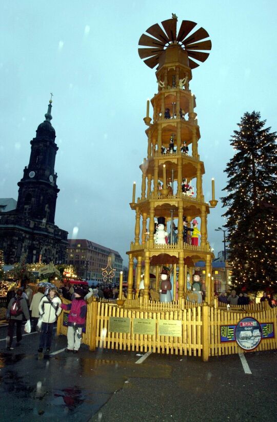 Ansicht des Striezelmarktes
