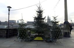 Bild: Ansicht eines Dresdner Weihnachtsmarktes