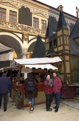 Bild: Ansicht eines Dresdner Weihnachtsmarktes