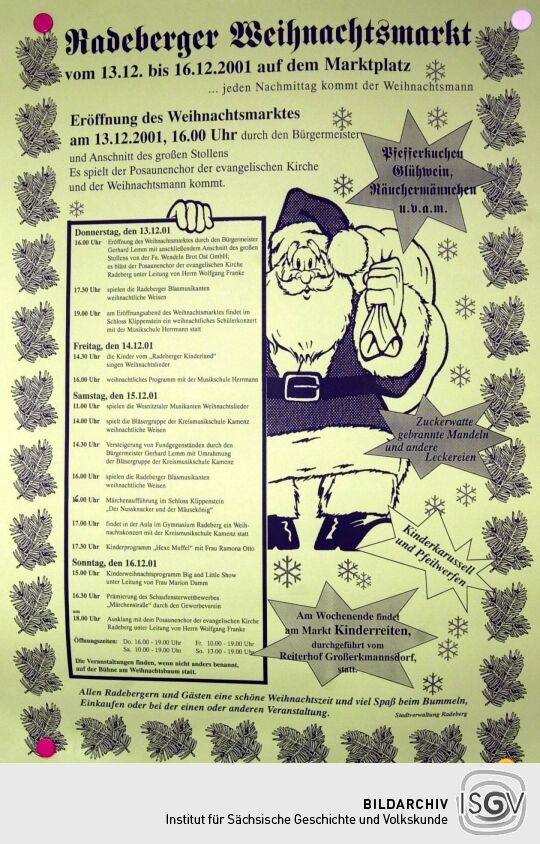 Weihnachtsmarkt in Radeberg