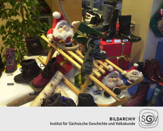 Ansicht eines Dresdner Weihnachtsmarktes