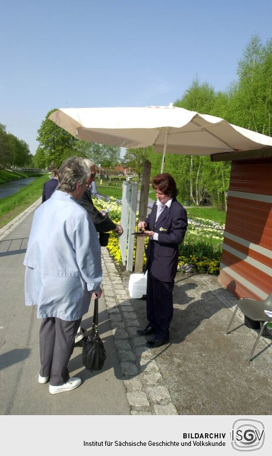 Ansicht der Landesgartenschau in Großenhain