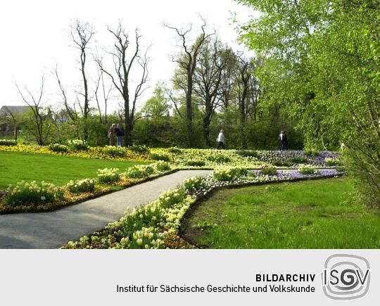 Ansicht der Landesgartenschau in Großenhain