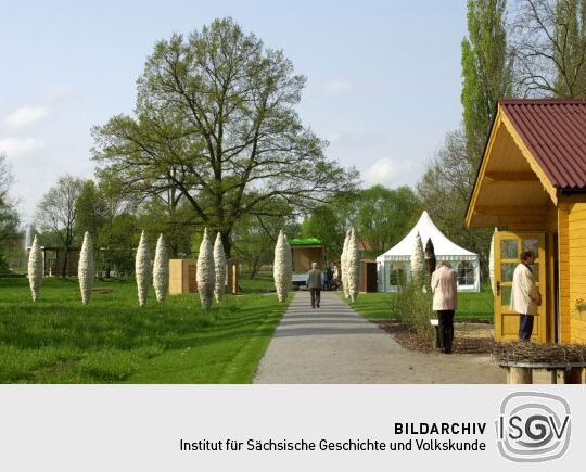 Ansicht der Landesgartenschau in Großenhain