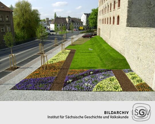 Ansicht der Landesgartenschau in Großenhain