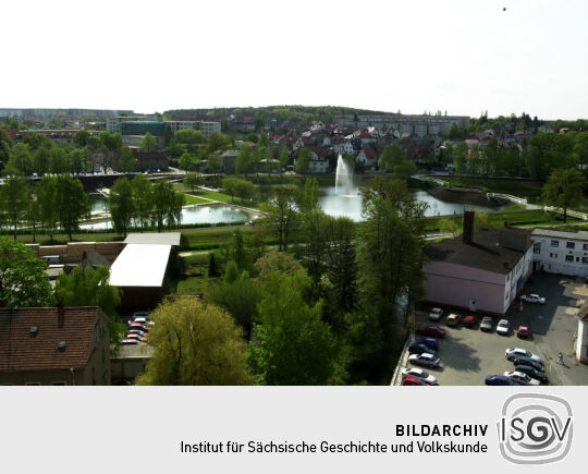 Ansicht der Landesgartenschau in Großenhain