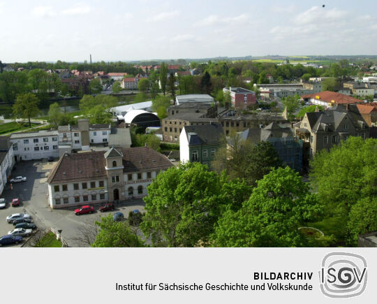 Ansicht der Landesgartenschau in Großenhain