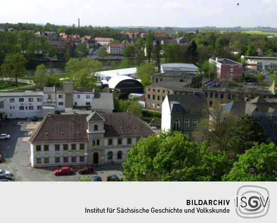 Ansicht der Landesgartenschau in Großenhain