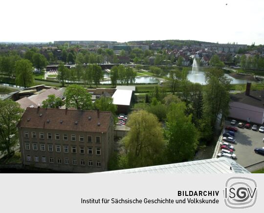 Ansicht der Landesgartenschau in Großenhain