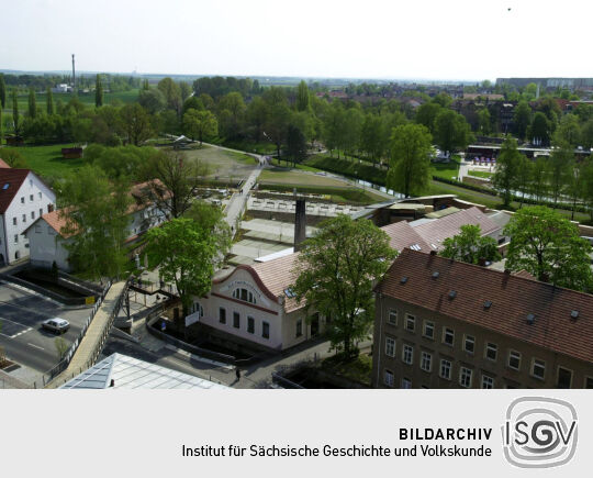 Ansicht der Landesgartenschau in Großenhain