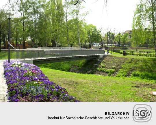 Ansicht der Landesgartenschau in Großenhain