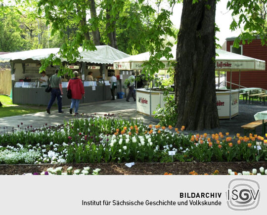 Ansicht der Landesgartenschau in Großenhain