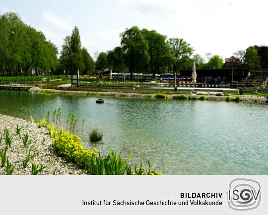 Ansicht der Landesgartenschau in Großenhain