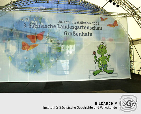Ansicht der Landesgartenschau in Großenhain