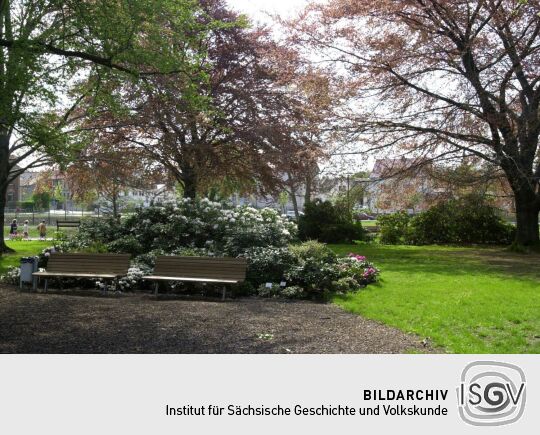 Ansicht der Landesgartenschau in Großenhain
