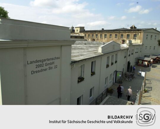 Ansicht der Landesgartenschau in Großenhain