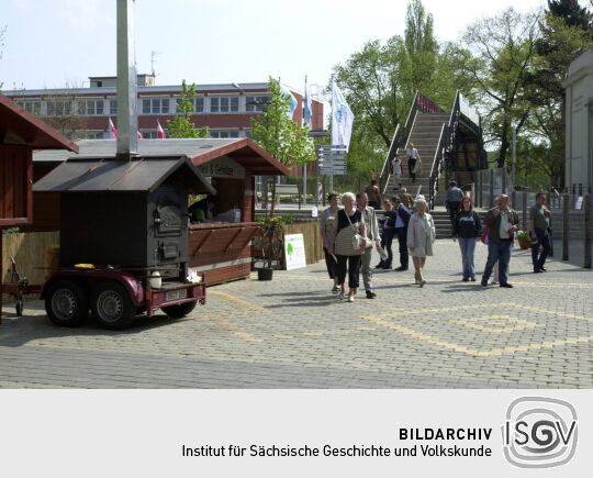 Ansicht der Landesgartenschau in Großenhain