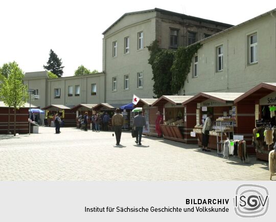 Ansicht der Landesgartenschau in Großenhain