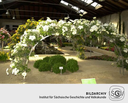 Ansicht der Landesgartenschau in Großenhain