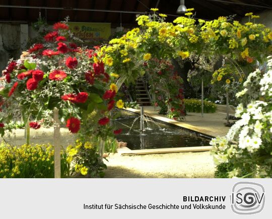 Ansicht der Landesgartenschau in Großenhain
