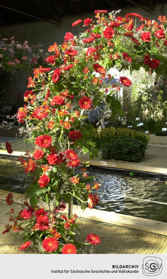 Ansicht der Landesgartenschau in Großenhain