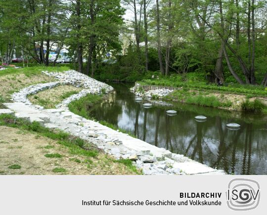 Ansicht der Landesgartenschau in Großenhain