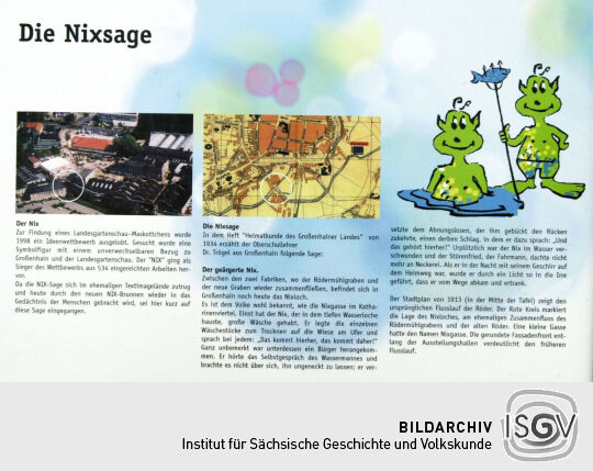 "Nix" - das Maskottchen der Landesgartenschau 2002 in Großenhain