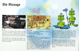 Bild: "Nix" - das Maskottchen der Landesgartenschau 2002 in Großenhain