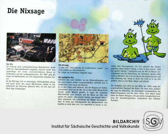 "Nix" - das Maskottchen der Landesgartenschau 2002 in Großenhain