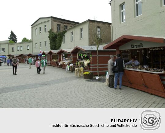 Ansicht der Landesgartenschau in Großenhain