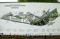 Bild: Ansicht der Landesgartenschau in Großenhain