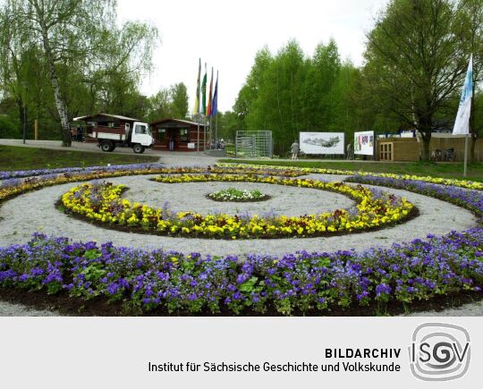 Ansicht der Landesgartenschau in Großenhain