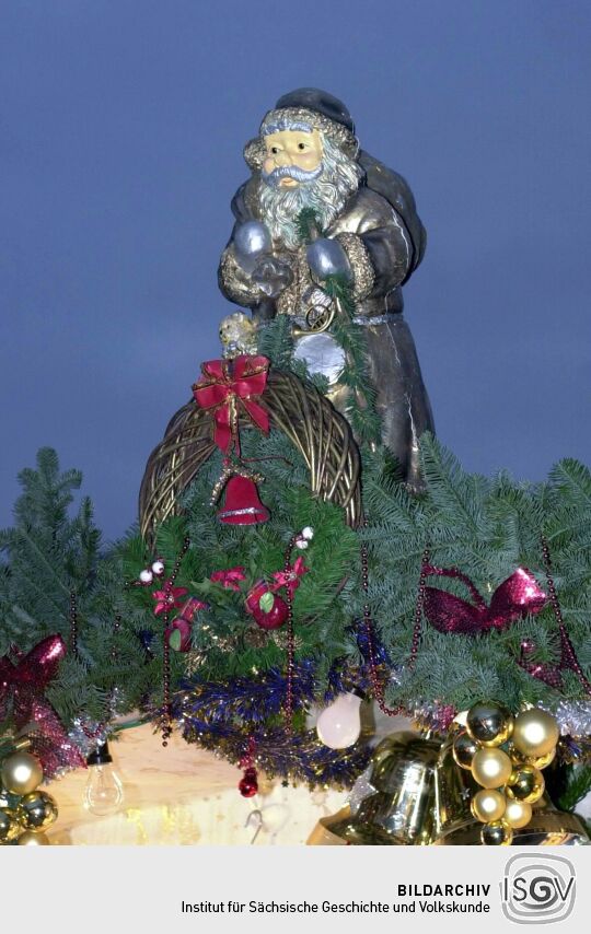 Weihnachtsmarkt Prager Straße in Dresden 2001