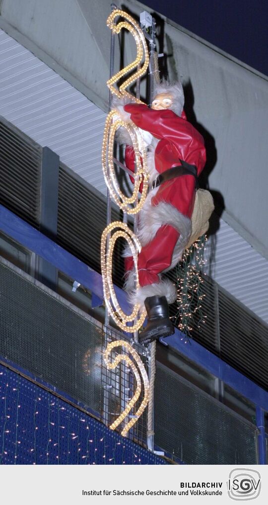 Ansicht eines Dresdner Weihnachtsmarktes