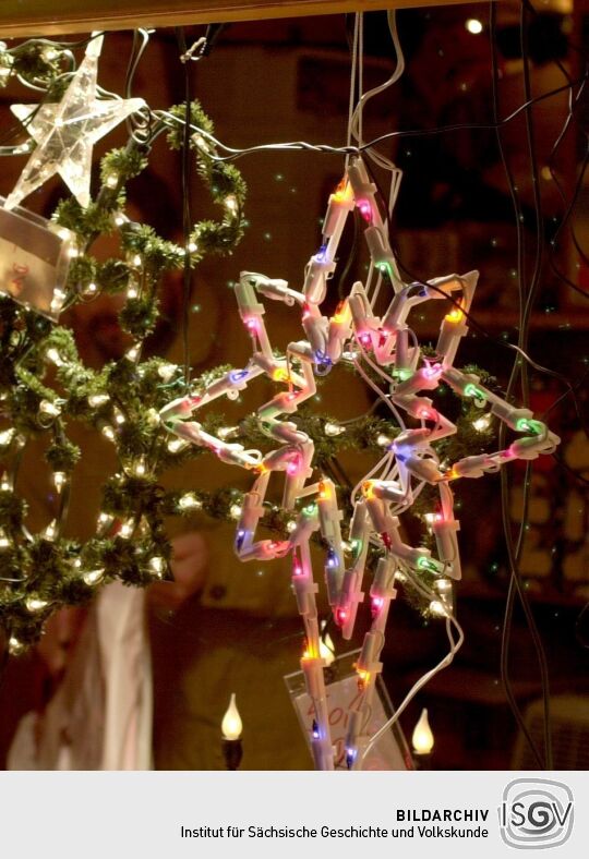 Weihnachtsmarkt Prager Straße in Dresden 2002