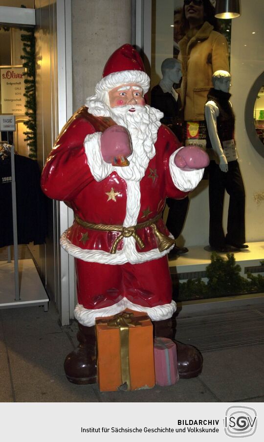 Ansicht eines Dresdner Weihnachtsmarktes