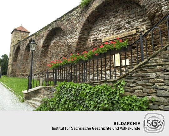 Stadtmauer in Marienberg