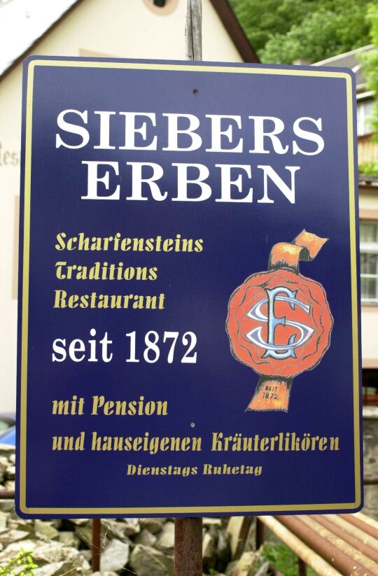 Schilder und Firmenwerbung in Wiesenbad