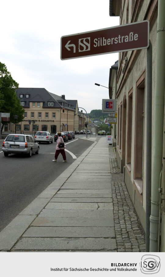 Straßenansicht in Lengefeld