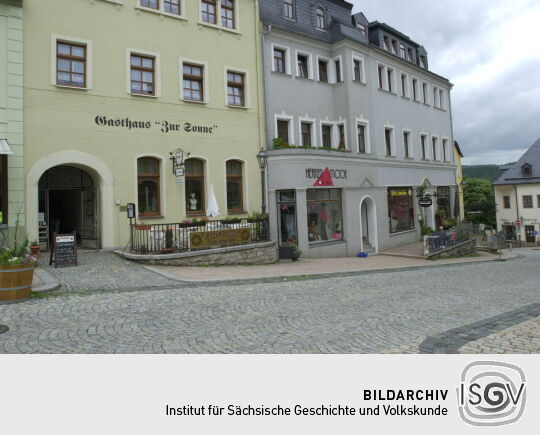 Ortsansicht in Schwarzenberg