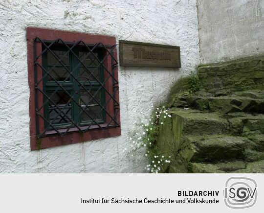 Ansicht des Schlosses in Schwarzenberg