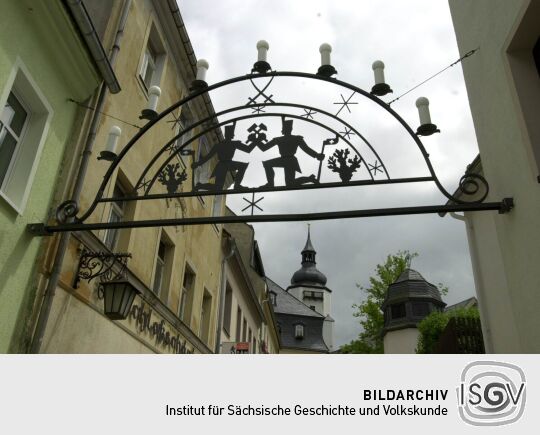 Ortsansicht in Schwarzenberg