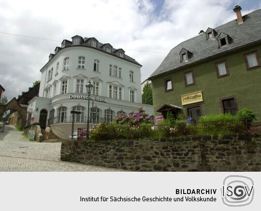 Ortsansicht in Schwarzenberg