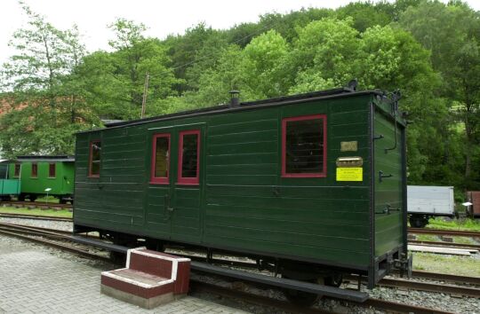 Ansicht des Schmalspurbahnmuseums in Oberrittersgrün